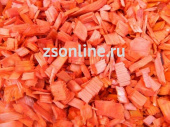 Щепа декоративная оранжевая, 60 л