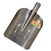 Лопата совковая ЛСП Урожайная сотка рельсовая сталь с ребрами жесткости черная матовая S-504-3