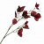 Ветка искусственная Эвкалипт,цвет бургунди, 68 см