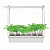 Набор Минисад, светильник для растений с подставкой, 12 белых кашпо, ULT-P34-10W/SPBR IP20 WHITE